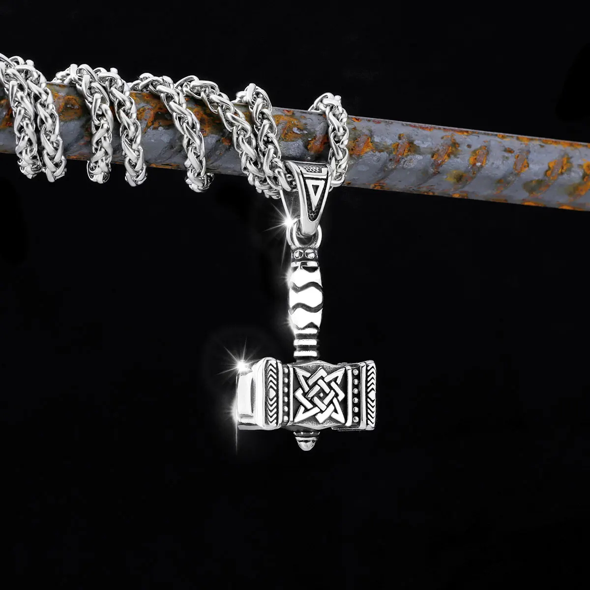 Hammer Pendant Necklace