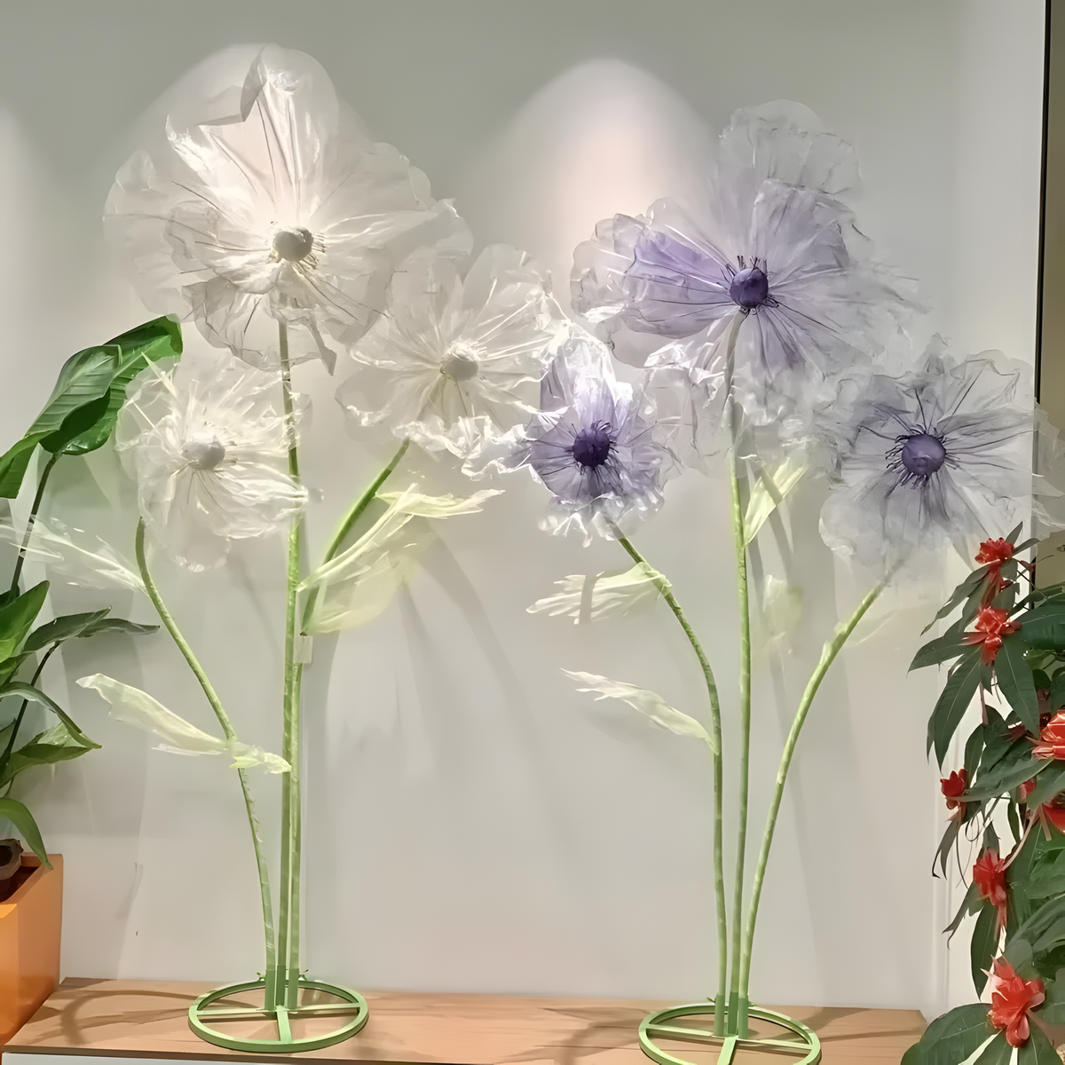180 cm Poppy Flower Stand
