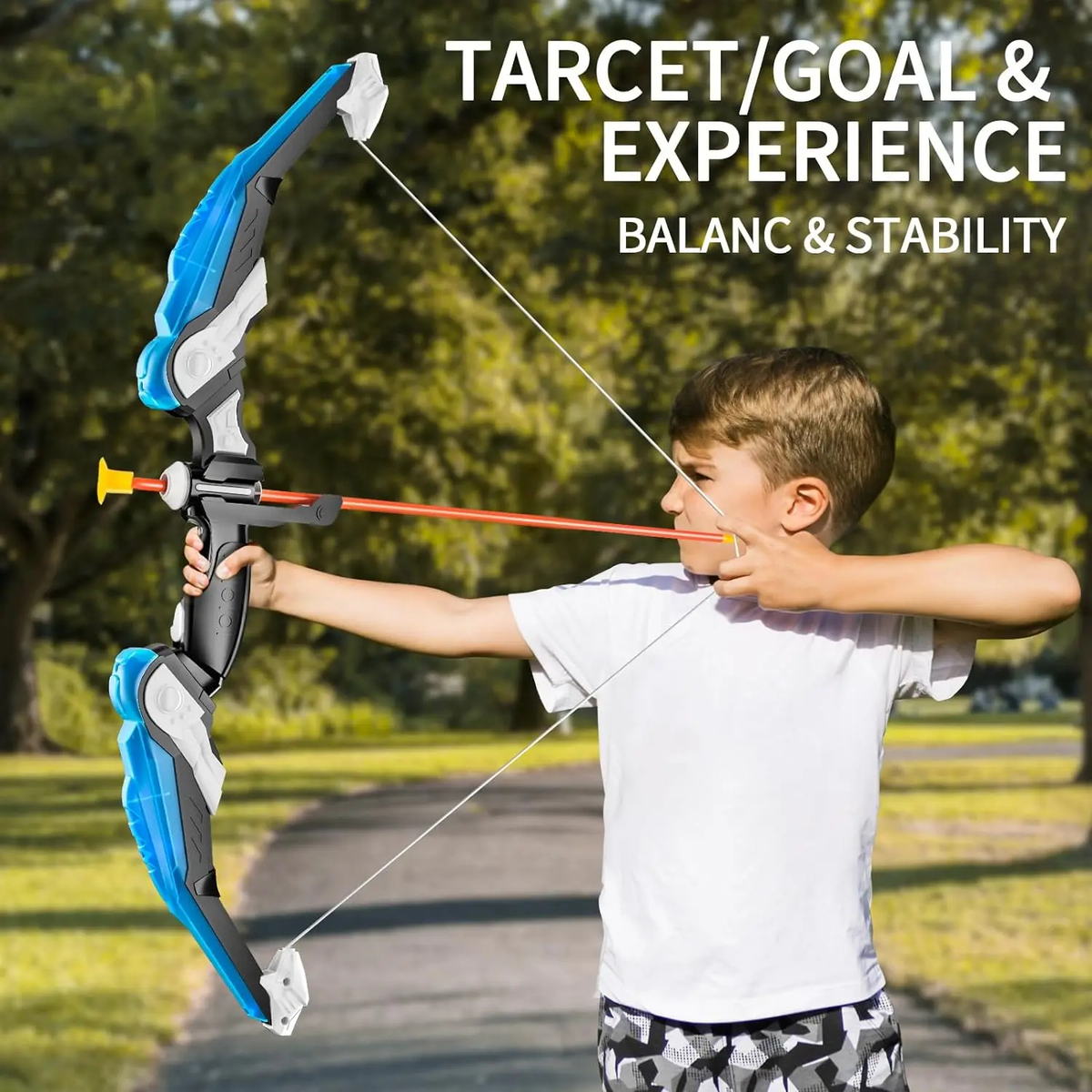 Kids Light-Up Bow and Arrow Set