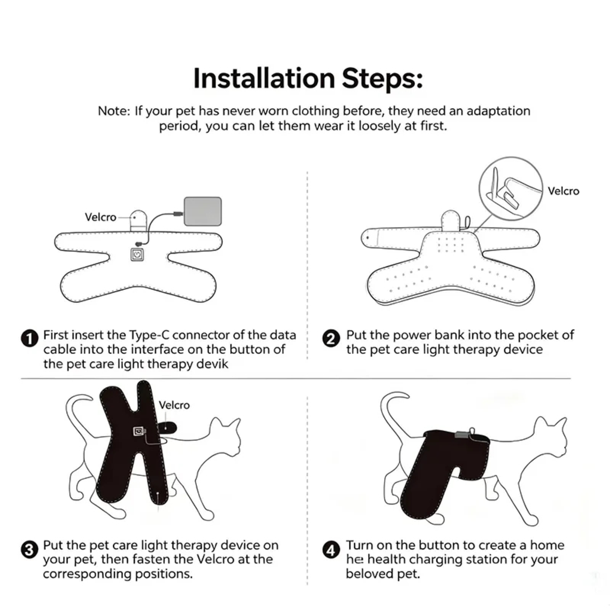 Wearable Red Light Therapy for Pets