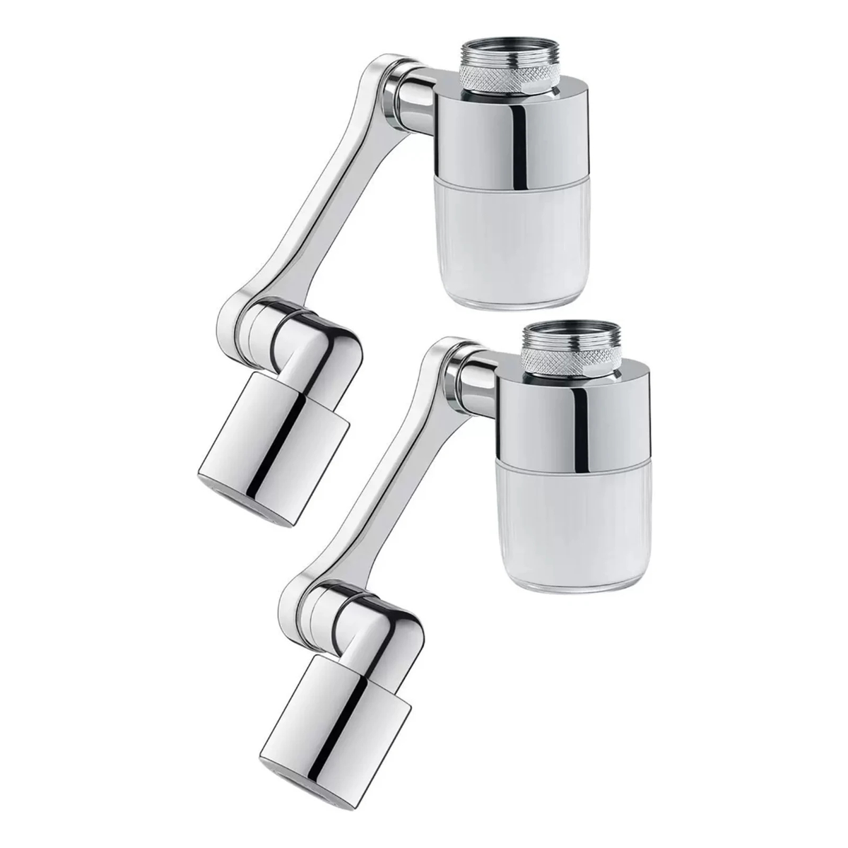 Dual-Outlet Faucet Filter Arm